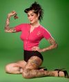 kat von d leg tattoos